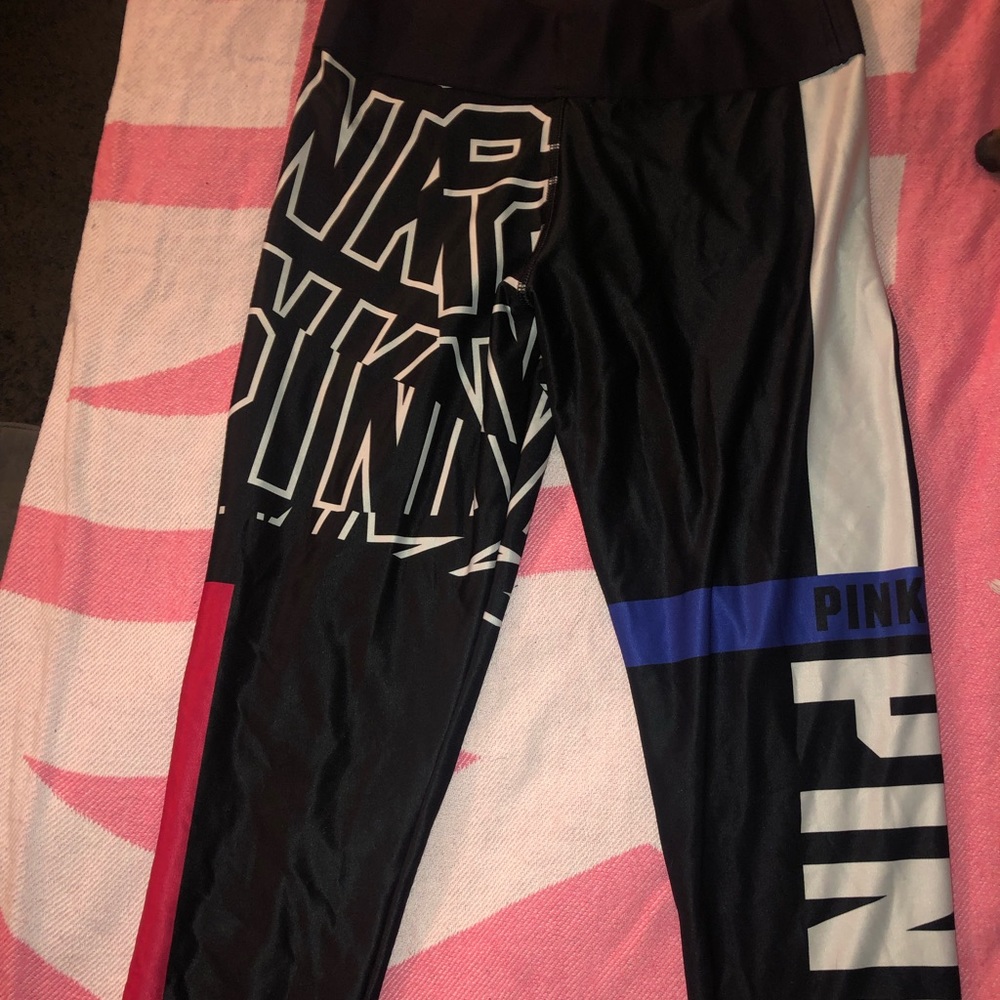 Pink Victoria Secret ULTIMATE tights